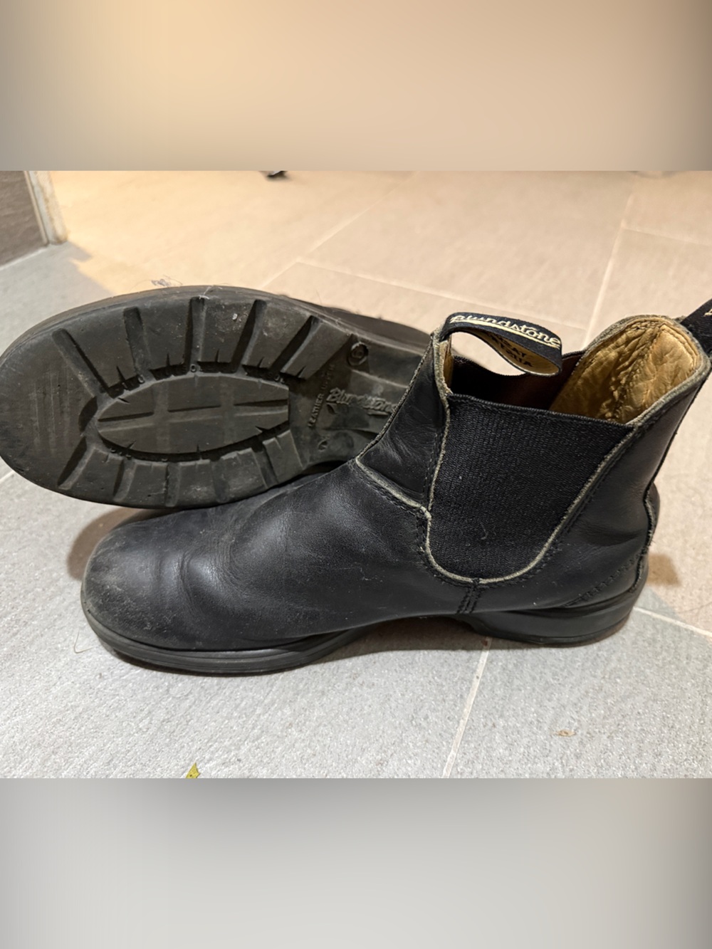 Blundstone Black Youth Chelsea Boots